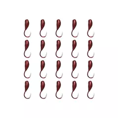 Anzol 10Pcs Vermelho Derrubado Cabeca Lifelike Lure Isca Carp Ganchos De Pesca - loja online