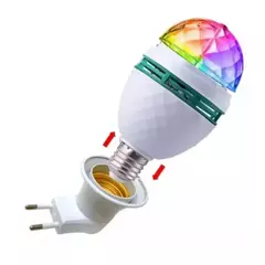 Lâmpadas LED RGB Festa com emparelhamento soquete colorido - JMix Variedades