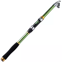Sougayilang 2 1m 3 6m vara de pesca giratória truta de carbono carpa vara de pe - JMix Variedades