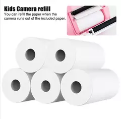 Câmera digital infantil para fotografia mini impressora portátil térmica ins - JMix Variedades