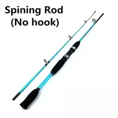 GHOTD Vara De Pesca De Fiação De Fundição Vara De Isca Ultra Leve Para Bar