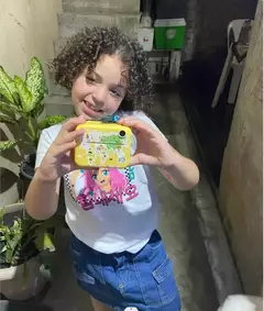 Câmera digital infantil para fotografia mini impressora portátil térmica ins - JMix Variedades