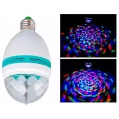 Lâmpadas LED RGB Festa com emparelhamento soquete colorido - JMix Variedades