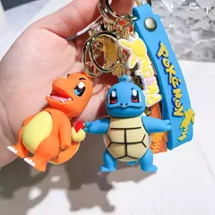 Pokemon pikachu chaveiro anime figura de ação brinquedo kawaii dos desenhos an - JMix Variedades