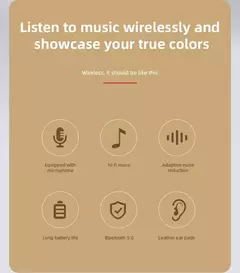 Bluetooth 5.0 p47 tws fone de ouvido estéreo bluetooth fones música com microf na internet