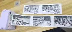Câmera digital infantil para fotografia mini impressora portátil térmica ins - JMix Variedades