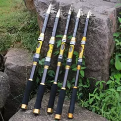 Sougayilang 2 1m 3 6m vara de pesca giratória truta de carbono carpa vara de pe na internet