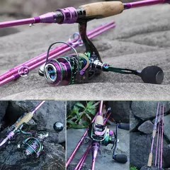 varas de fibras para pesca isca 2.1m 2.4m 4 pedaços de - comprar online