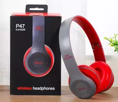 Bluetooth 5.0 p47 tws fone de ouvido estéreo bluetooth fones música com microf - comprar online