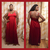 Vestido longo Plus Size Bojo Elegante Com Fenda Lateral - Poder Supremo Modas