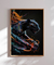 Quadro Decorativo Colorful Black Panther na internet