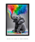 Quadro Decorativo ELEFANTE COLOR - TOTTEM QUADROS