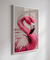 Quadro Decorativo Flamingo Rosa na internet