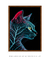 Quadro Decorativo Gato Folha - comprar online