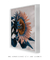 Quadro Decorativo Girassol Blue and Gold - loja online
