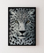 Quadro Decorativo Leopardo Branco na internet