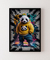 Quadro Decorativo Panda Colorido na internet