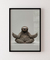 Quadro Decorativo Preguiça Zen na internet