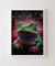 Quadro Decorativo Sapo Colorido - comprar online
