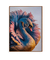 Quadro Decorativo Swan Blue and Gold - comprar online