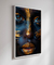 Quadro Decorativo BLACK AND GOLD II na internet