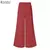 Moda feminina calças de outono vintage elástico na cintura