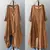 ZANZEA-vestido xadrez assimétrico largo - loja online