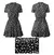 Vestido feminino com babado, casual, verão, botões na internet