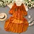 Vestido maxi de gola quadrada Woherb