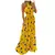 Maxi vestido tropical boho moda estampado halter sem costas