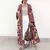 ZANZEA-quimono floral estampado - loja online