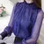 Blusa rendas chiffon blusa - loja online