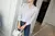 Blusas estampa listra, manga comprida casual