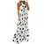 Maxi vestido tropical boho moda estampado halter sem costas na internet