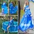 Vestido feminino de chiffon tecido confortável, sem rugas na internet