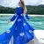 Imagem do Vestido feminino de chiffon tecido confortável, sem rugas