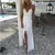Vestido feminino com renda fora do ombro, retalhamento elegante, gola V, alça e - comprar online