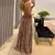 Maxi vestido tropical boho moda estampado halter sem costas - Donne50.online