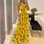 Maxi vestido tropical boho moda estampado halter sem costas na internet