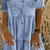 Vestido retrô feminino, manga curta, gola virada para baixo, botão, longo - Donne50.online