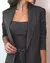 Elegante blazer com shorts