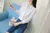 Blusas estampa listra, manga comprida casual