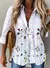 Camisa casual mulher elegante - comprar online