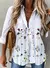 Camisa casual mulher elegante - comprar online