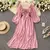 Imagem do Vestido maxi de gola quadrada Woherb