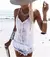 Tops de alças sem mangas Boho feminino, de renda, Tops com decote - Donne50.online