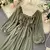 Vestido maxi de gola quadrada Woherb - comprar online