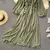 Vestido maxi de gola quadrada Woherb - loja online