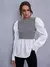 camisas femininas Hound branco e preto - comprar online