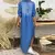 Vestido jeans casual tamanho grande feminino - comprar online